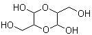 structure of CAS# 23147-59-3, 3,6-Bis(hydroxymethyl)-1,4-dioxane-2,5-diol