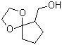 structure of CAS# 23153-74-4, 1,4-Dioxaspiro[4.4]nonane-6-methanol