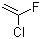 1-氯-1-氟乙烯分子结构 (CAS 2317-91-1)