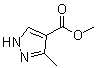 CAS # 23170-45-8, 3-Methyl-1H-pyrazole-4-carboxylic acid methyl ester, Methyl 5-methyl-1H-pyrazole-4-carboxylate