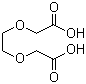 structure of CAS# 23243-68-7, 1,2-Bis(carboxymethoxy)ethane