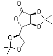 CAS 登录号：23262-80-8, 2,3:5,6-二-O-(1-甲基亚乙基)-D-塔洛糖酸 gamma-内酯