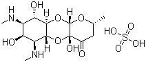 structure of CAS# 23312-56-3, Actinospectacin sulfate