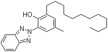 CAS # 23328-53-2, 2-(2H-Benzotriazol-2-yl)-6-dodecyl-4-methylphenol, 2-(2H-Benzotriazol-2-yl)-6-dodecyl-p-cresol, (2-Hydroxy-3-dodecyl-5-methylphenyl)benzotriazole, 2-(3-Dodecyl-2-hydroxy-5-methylphenyl)benzotriazole, 2-(3'-Dodecyl-5'-methyl-2'-hydroxyphenyl)benzotriazole