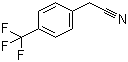 structure of CAS# 2338-75-2, 4-(Trifluoromethyl)phenylacetonitrile