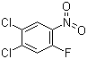 structure of CAS# 2339-78-8, 4,5-Dichloro-2-fluoronitrobenzene