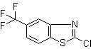 structure of CAS# 23420-88-4, 2-Chloro-5-(trifluoromethyl)benzothiazole