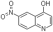 structure of CAS# 23432-42-0, 4-Hydroxy-6-nitroquinoline