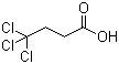 structure of CAS# 2345-32-6, 4,4,4-Trichlorobutyric acid