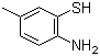 structure of CAS# 23451-96-9, 2-Amino-5-methylbenzenethiol