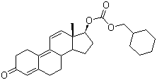 Trenbolone cyclohexylmethylcarbonate molecular structure (CAS 23454-33-3)