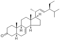 CAS 登录号：23455-44-9, alpha-波菜甾酮