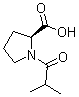 structure of CAS# 23500-15-4, L-1-异丁酰基脯氨酸
