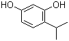 structure of CAS# 23504-03-2, 4-Isopropylresorcinol