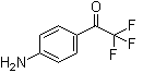 structure of CAS# 23516-79-2, 4'-Amino-2,2,2-trifluoroacetophenone