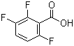 structure of CAS# 2358-29-4, 2,3,6-Trifluorobenzoic acid