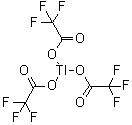 三氟乙酸铊(III)分子结构 (CAS 23586-53-0)
