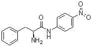 structure of CAS# 2360-97-6, (alphaS)-alpha-Amino-N-(4-nitrophenyl)benzenepropanamide
