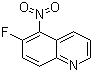 structure of CAS# 236092-96-9, 6-氟-5-硝基喹啉