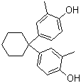 structure of CAS# 2362-14-3, 4,4'-Cyclohexylidenebis(2-methylphenol)