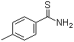 structure of CAS# 2362-62-1, 4-Methylthiobenzamide