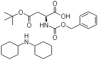 CAS # 23632-70-4, N-Benzyloxycarbonyl-L-aspartate 4-tert-butyl ester dicyclohexylamine salt, Z-Asp-OtBu DCHA