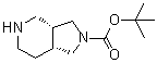 (3aR,7aR)-rel-八氢-2H-吡咯并[3,4-c]吡啶-2-羧酸叔丁酯分子结构 (CAS 236406-56-7)