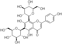 structure of CAS# 23666-13-9, Vicenin-2