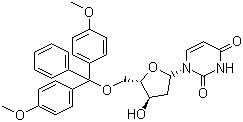 保护-2'-脱氧尿苷分子结构 (CAS 23669-79-6)
