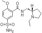 structure of CAS# 23672-07-3, Levosulpiride
