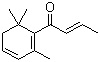 大马酮分子结构 (CAS 23696-85-7)