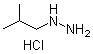 structure of CAS# 237064-47-0, (2-Methylpropyl)hydrazine hydrochloride