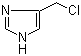 structure of CAS# 23785-22-0, 4-(Chloromethyl)-1H-imidazole