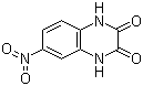 structure of CAS# 2379-56-8, 1,4-Dihydro-6-nitroquinoxaline-2,3-dione