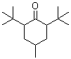 structure of CAS# 23790-39-8, 2,6-Di-tert-butyl-4-methylcyclohexanone