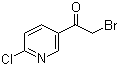 CAS 登录号：23794-13-0, 5-(2-溴乙酰基)-2-氯吡啶