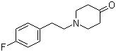 structure of CAS# 23808-43-7, 1-(4-Fluorophenethyl)-4-piperidone