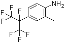 structure of CAS# 238098-26-5, 2-Methyl-4-heptafluoroisopropylaniline