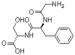 structure of CAS# 23828-14-0, 甘氨酰-L-苯丙氨酰-L-丝氨酸