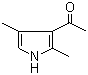 structure of CAS# 2386-25-6, 3-Acetyl-2,4-dimethylpyrrole