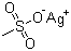 structure of CAS# 2386-52-9, Silver mesylate