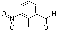 structure of CAS# 23876-12-2, 2-甲基-3-硝基苯甲醛