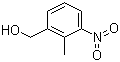 2-甲基-3-硝基苯甲醇分子结构 (CAS 23876-13-3)