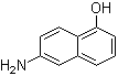 structure of CAS# 23894-12-4, 6-Amino-1-naphthol