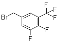 5-(溴甲基)-1,2-二氟-3-(三氟甲基)苯分子结构 (CAS 239079-92-6)