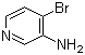 3-Amino-4-bromopyridine molecular structure (CAS 239137-39-4)