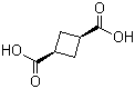 structure of CAS# 2398-16-5, cis-1,3-Cyclobutanedicarboxylic acid