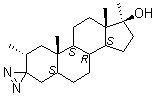 CAS # 2398-55-2, (2alpha,5alpha,17beta)-2,17-Dimethylspiro[androstane-3,3'-[3H]diazirin]-17-ol