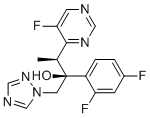 CAS # 239807-04-6, Voriconazole Impurity 7, (2S,3S)-2-(2,4-difluorophenyl)-3-(5-fluoropyrimidin-4-yl)-1-(1H-1,2,4-triazol-1-yl)butan-2-ol