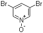 3,5-二溴吡啶-N-氧化物分子结构 (CAS 2402-99-5)